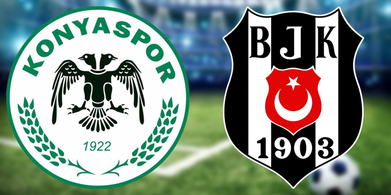 Süper Lig'de dev randevu! Konyaspor-Beşiktaş maçının ilk onbirleri belli oldu