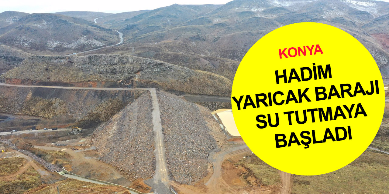 Hadim Yarıcak Barajı ile ekonomiye 17 buçuk milyon lira katkı