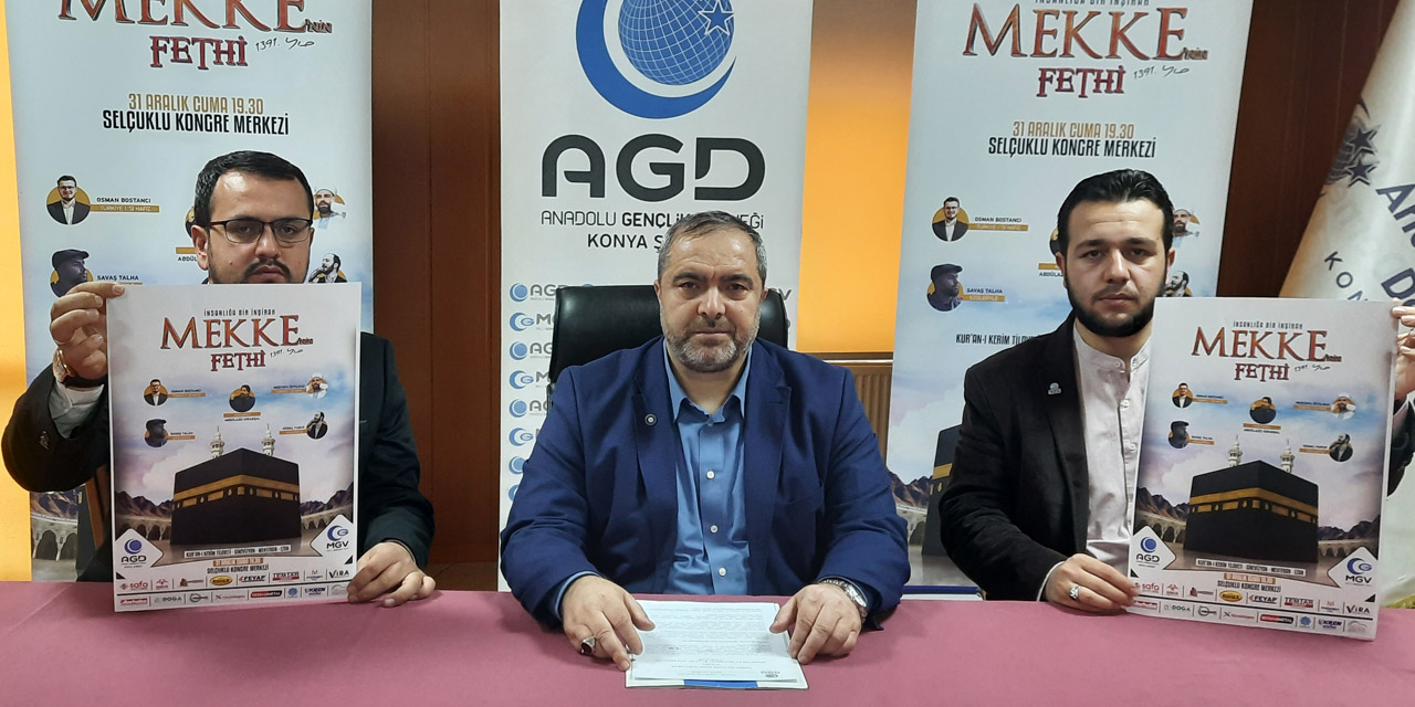 AGD Konya 7’den 70’e herkesi fetih çoşkusuna davet etti