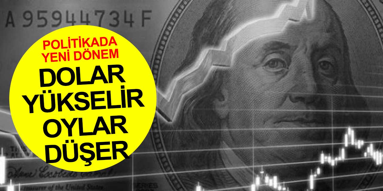 Dolar yükselir oylar düşer dolar düşer oylar yükselir