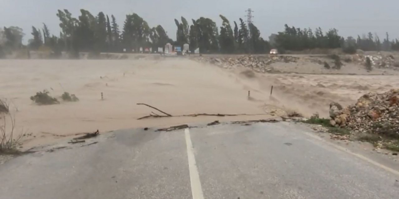 Antalya'ya yağan yağış rekorlara imza attı