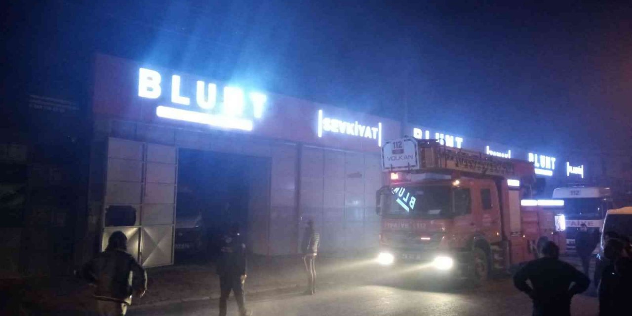İnegöl'de korkutan yangın!