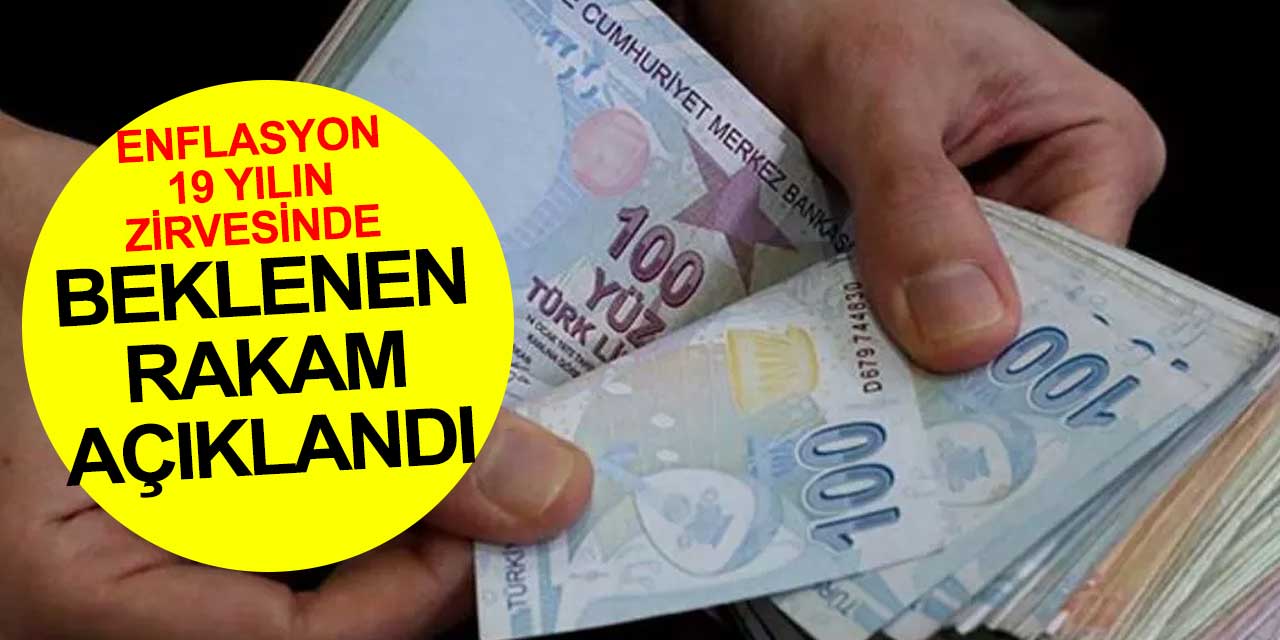 Beklenen rakam yayınlandı! Aralık ayı enflasyonu 19 yılın zirvesinde