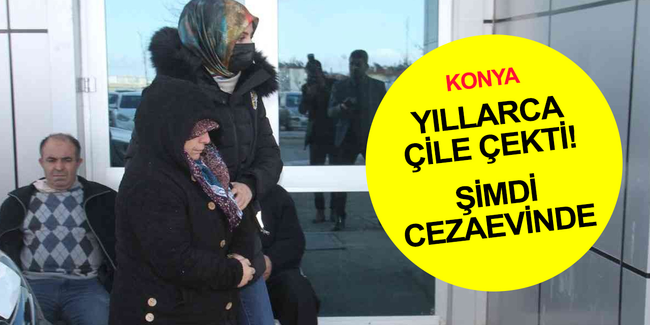 Konya’da kendisi ve çocuklarına zulmeden kocasını öldüren kadın cezaevine girdi