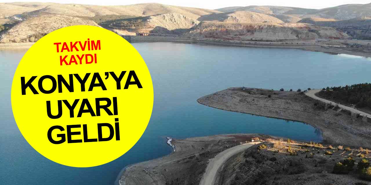 Konya'da tarlasını ekecek çiftçilere yağışlar hakkında uyarı geldi