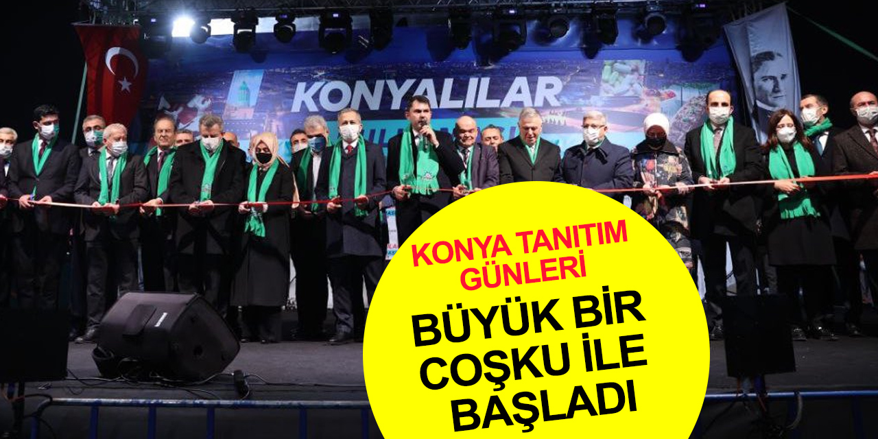 Bakan Kurum: Konya'yı 'En Muhteşem Türk Şehri' yapmak için canla başla çalışıyoruz