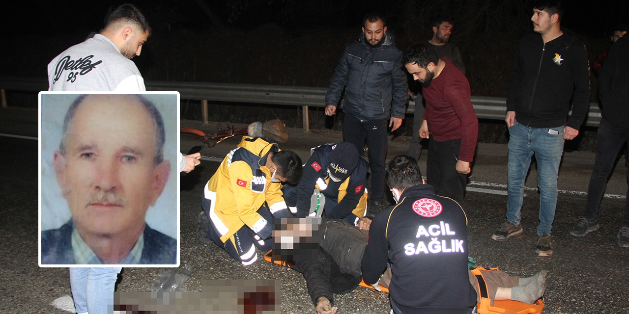 Bisikletiyle giderken otomobilin çarptığı Şevket Bayrak hayatını kaybetti