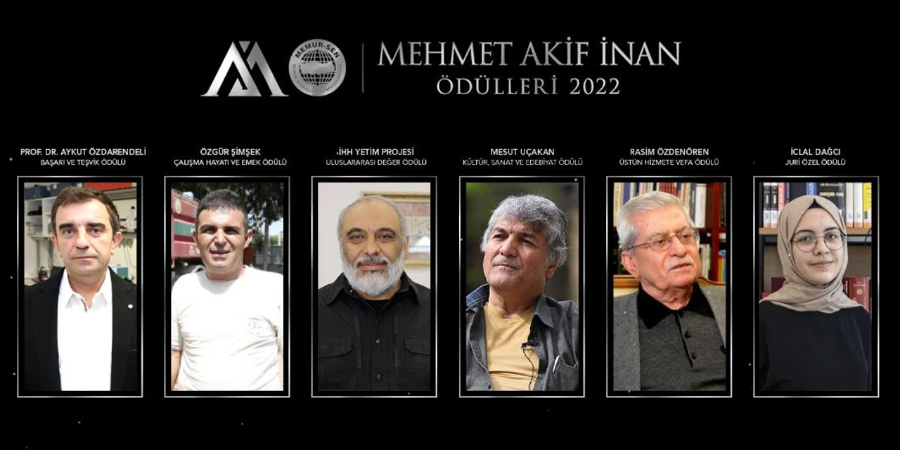 ‘Mehmet Akif İnan’ ödülleri sahiplerini buldu