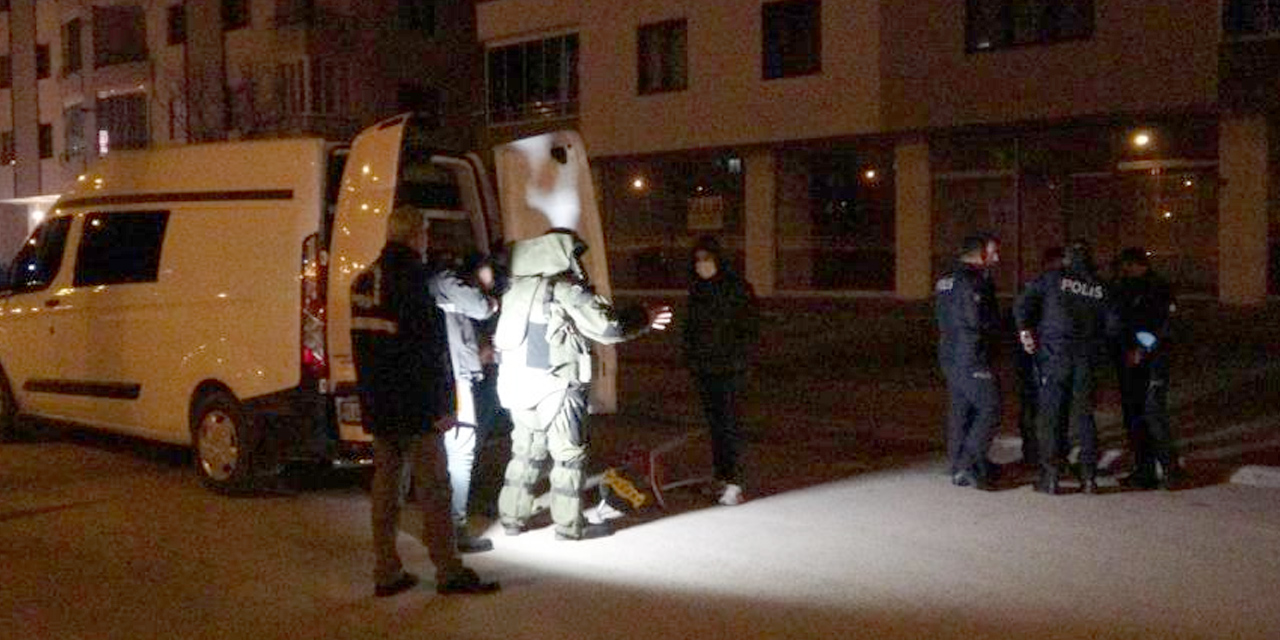 Çorum'da dehşete düşüren olay! Eşinin aracına bomba yerleştirdi