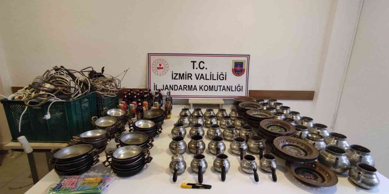 Menderes'te suçüstü yakalanan hırsız ve katil zanlısı tutuklandı