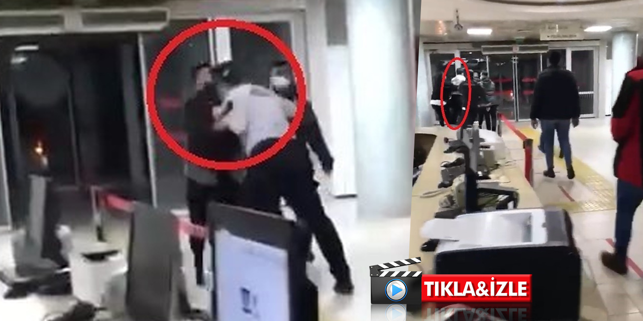 Acil serviste kavga! Güvenlikçi hasta yakınına böyle kafa attı