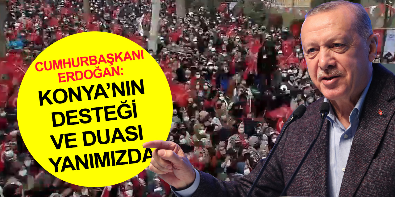 Cumhurbaşkanı Erdoğan Konya-Karaman Hızlı Tren Hattı'nı hizmete açtı