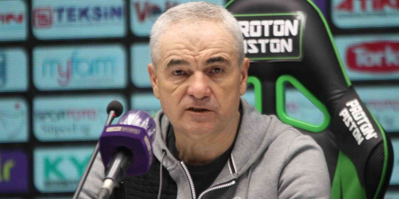 Rıza Çalımbay Konyaspor maçını değerlendirdi: Kolay değildi