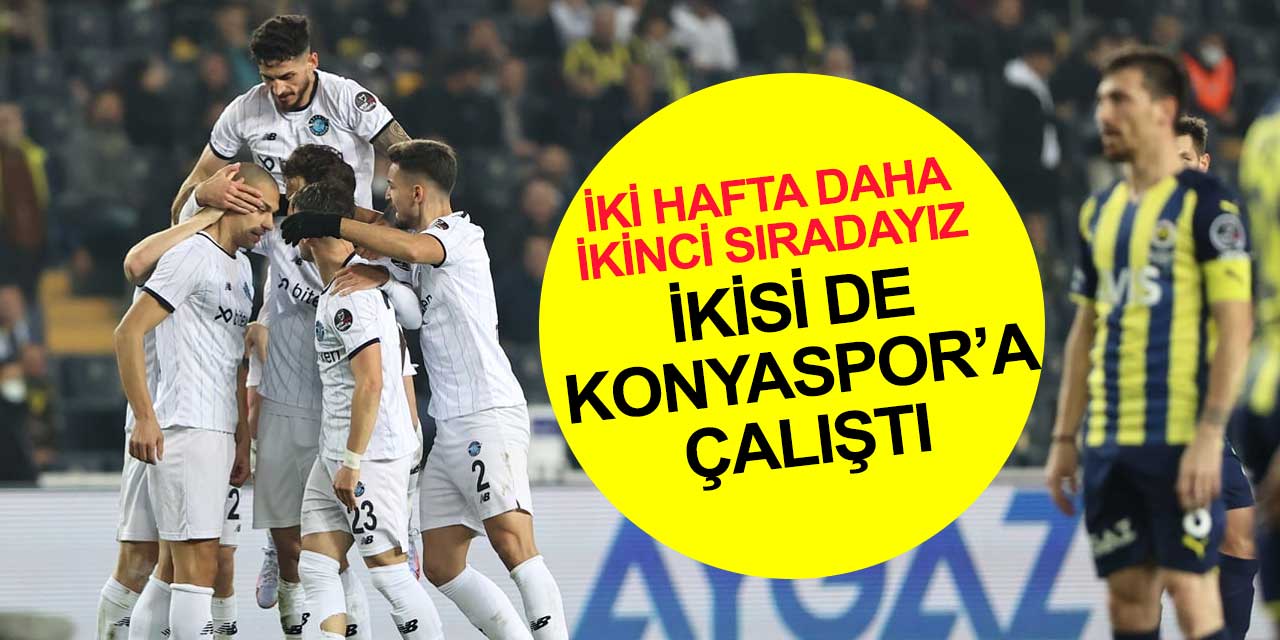 Konyaspor’a Başakşehir ve Fenerbahçe’den hediye