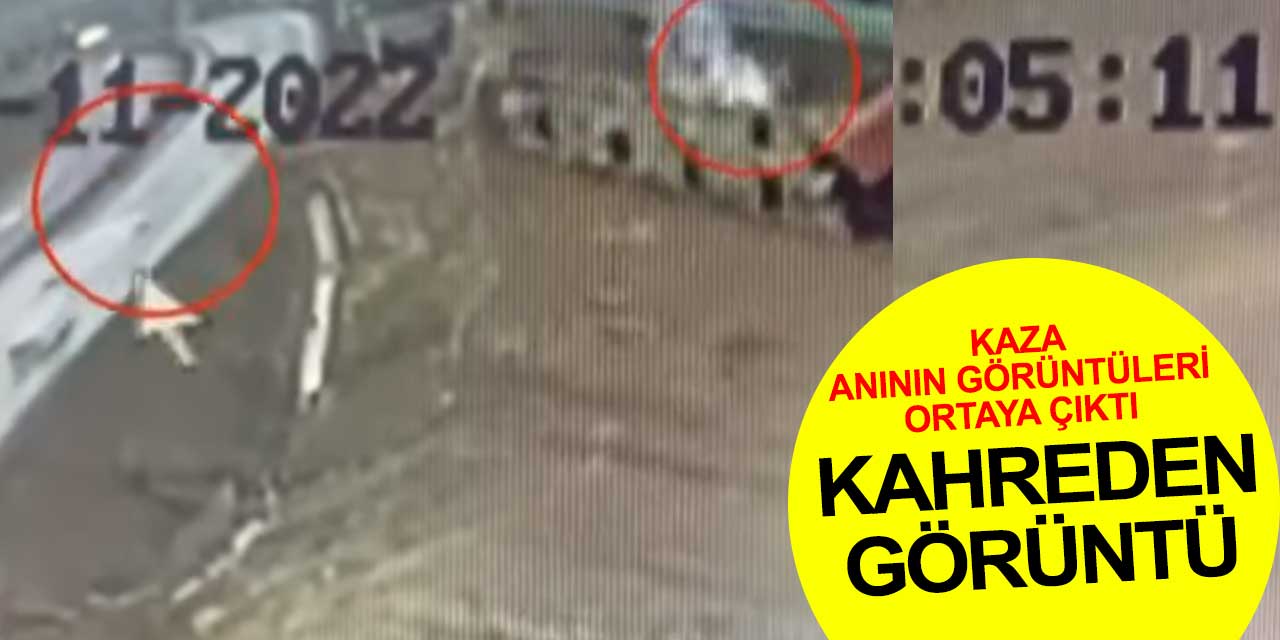 Frene bile basamamış: Konyasporlu Ahmet Çalık'ın kaza görüntüleri yürek yaktı