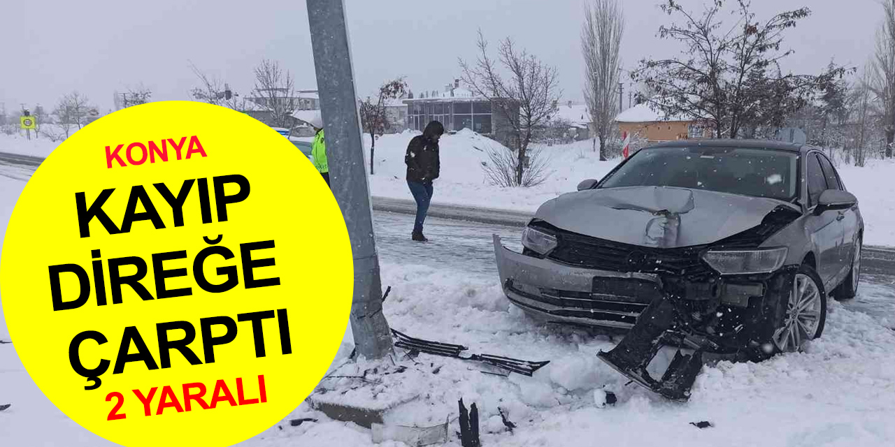 Konya'da yola çıkacaklar dikkat! Buzlanma tehlike saçıyor