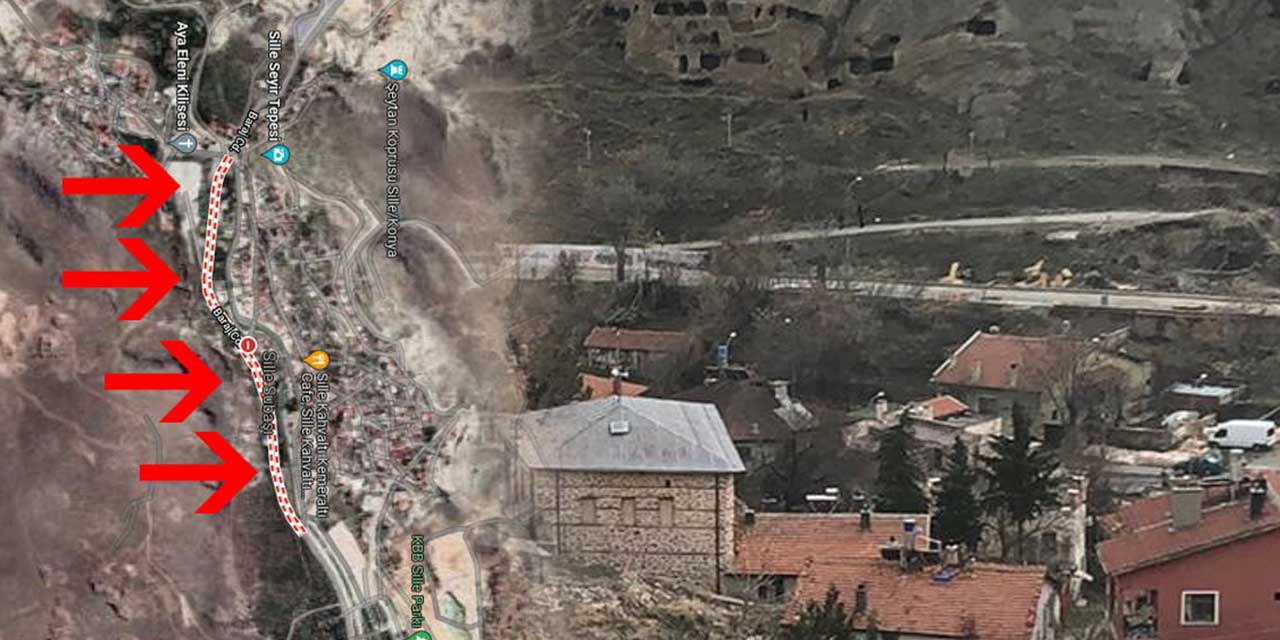 Google Konya’yı anlık olarak takip ediyor: Şehirdeki yeni yol güzergâhları haritaya işlendi