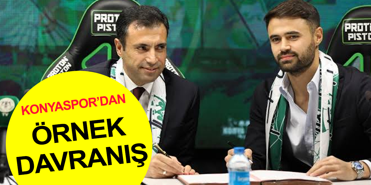 Konyaspor'dan Ahmet Çalık'ın alacaklarına dair karar