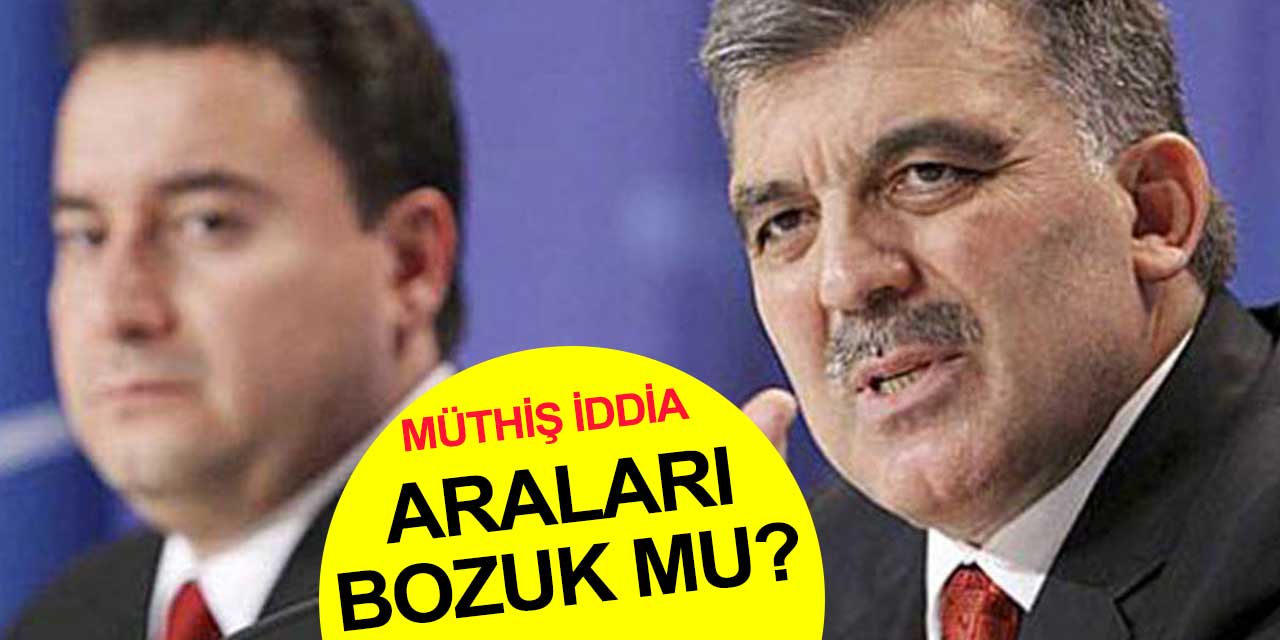 Siyaset kazanı kaynamaya devam ediyor: Babacan'ın Gül'le arası mı bozuk?