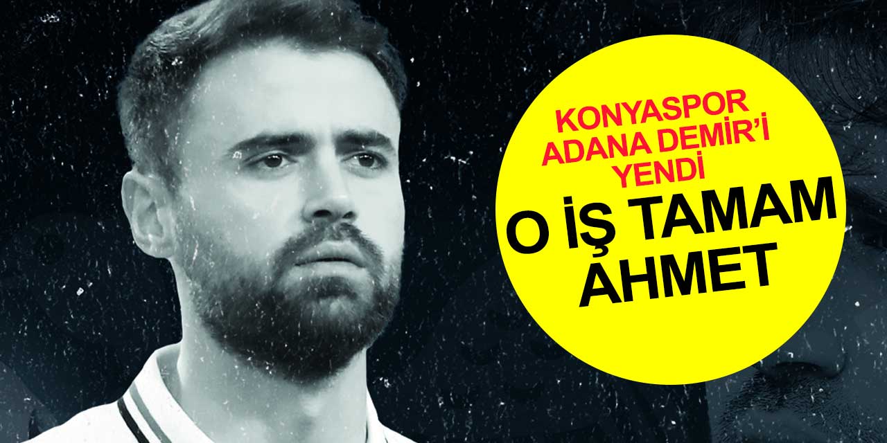 Ahmet Çalık’sız ilk maçında Konyaspor şampiyonluk yolunda Adana Demirspor’u da geçti