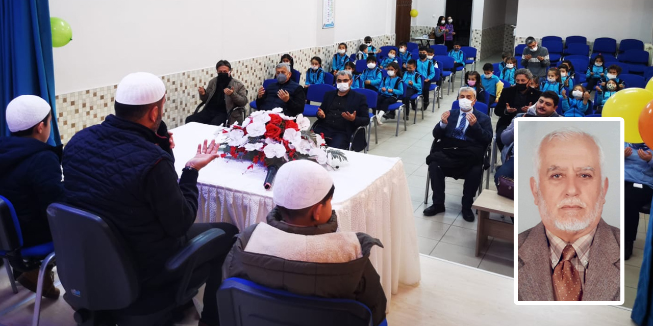 Konya'da öğretmen ve öğrencilerden vefa örneği! Hayırsever Hüseyin Yıldız hatim ve dualarla anıldı