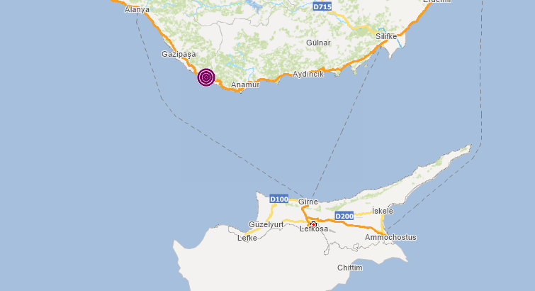 Antalya'da Gazipaşa sınırında deprem oldu!