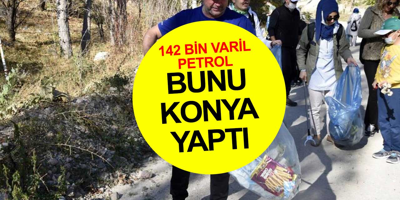 Bunu Konya yaptı: 142 bin varil petrol, 98 milyon kilowatt elektrik