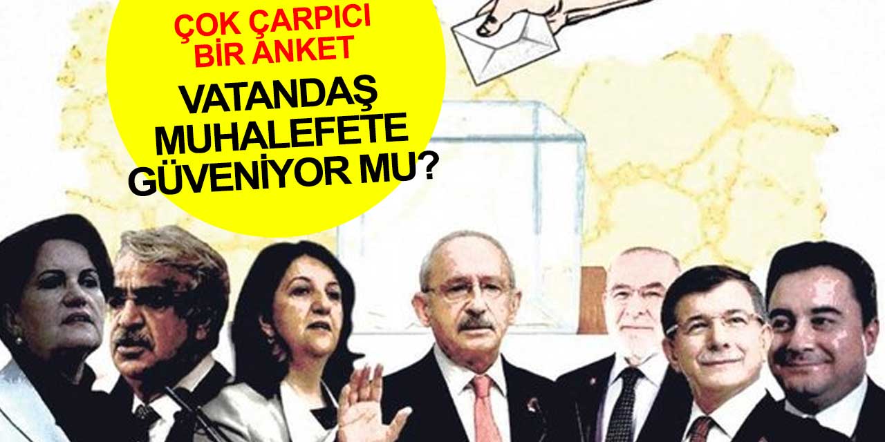 Vatandaş muhalefete güvenmiyor mu? AK Parti'yi AK Parti yapan gerçek