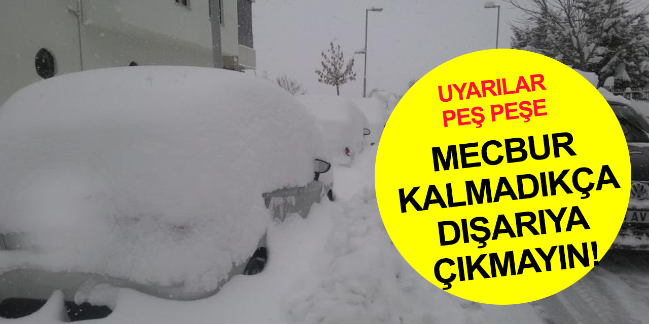 AFAD’dan önemli uyarı: Mecbur olmadıkça dışarıya çıkmayın! Bu önlemleri ihmal etmeyin