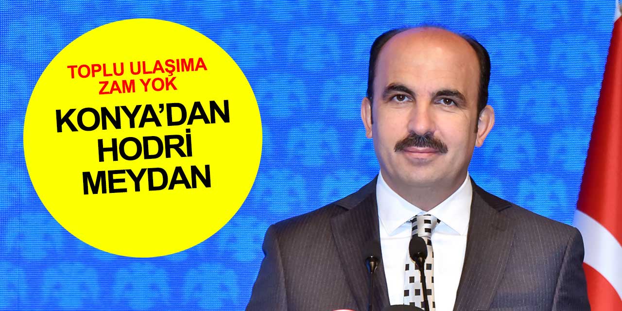 Direniş devam ediyor: Konya'da toplu ulaşıma yine zam yok