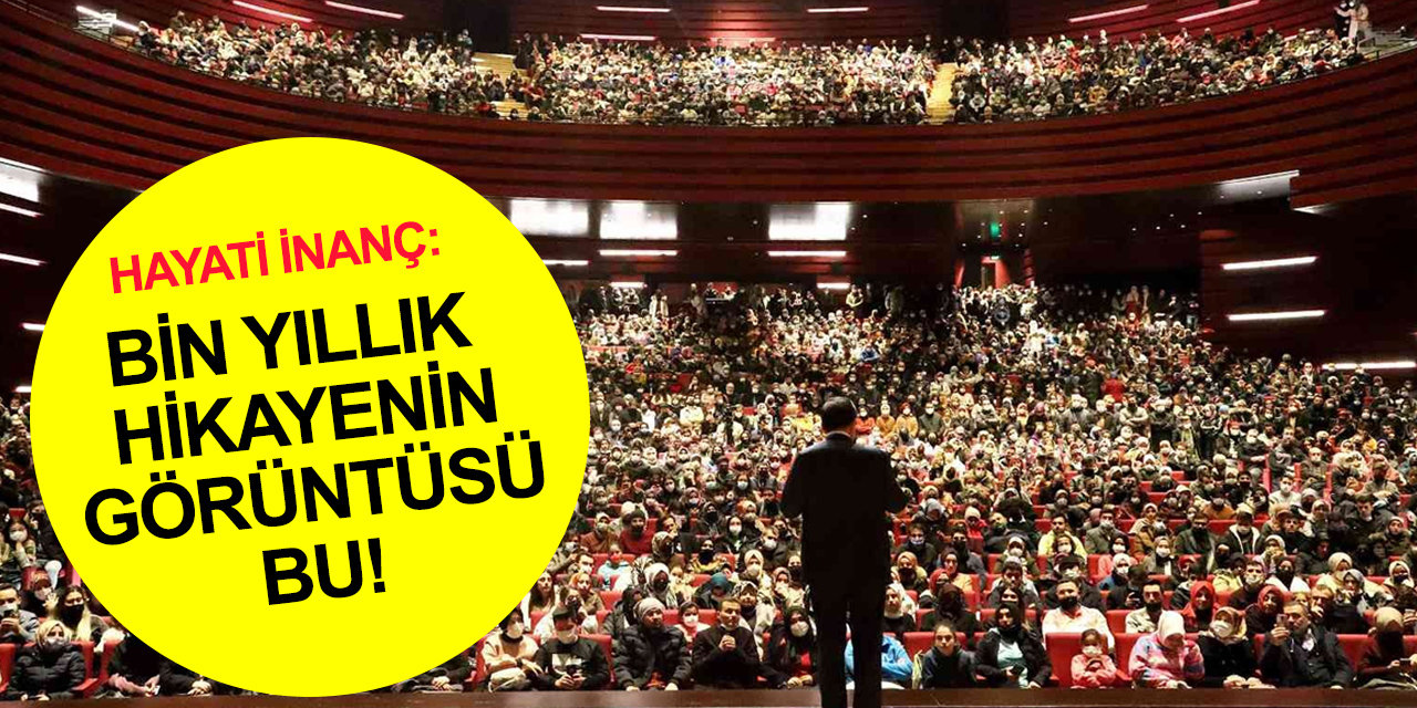 Hayati İnanç'tan Konya’ya övgü: Allah nazardan saklasın!