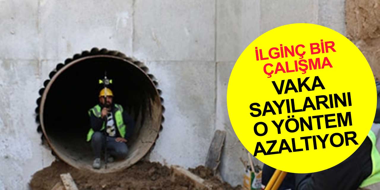 Vaka sayılarını kanalizasyon etkiliyormuş
