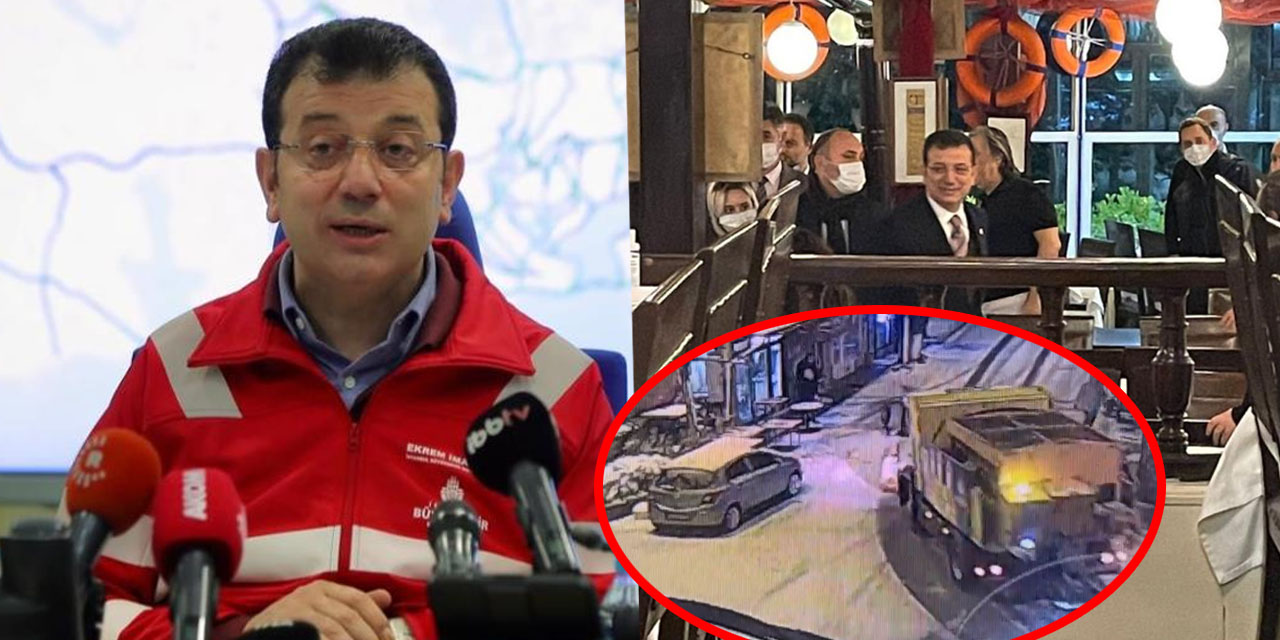 Rakı balık görüntüleri sorulan İmamoğlu: Kim servis etti takipçisi olacağım