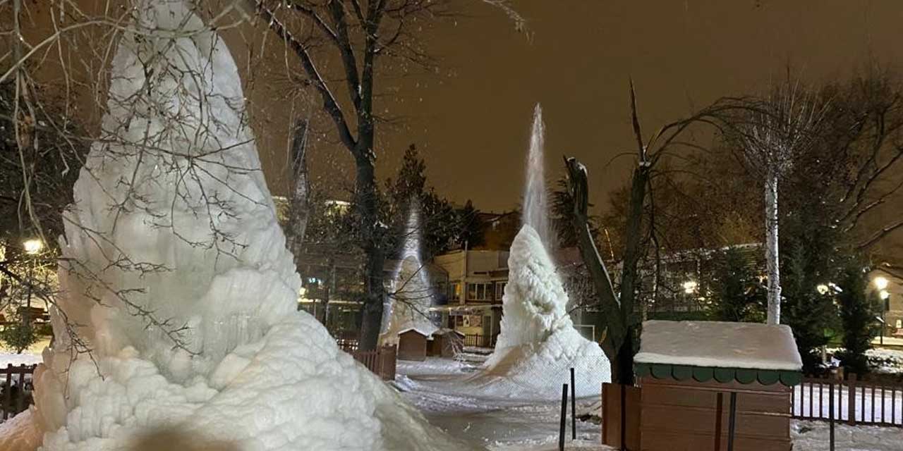 Ankara'nın göbeğinde iceberg