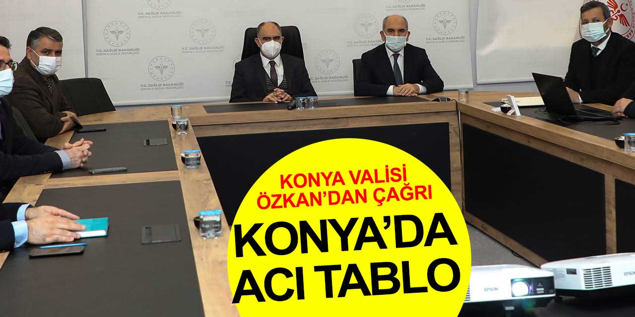 Vali Özkan'dan Konya'ya çağrı: Kış daha uzun