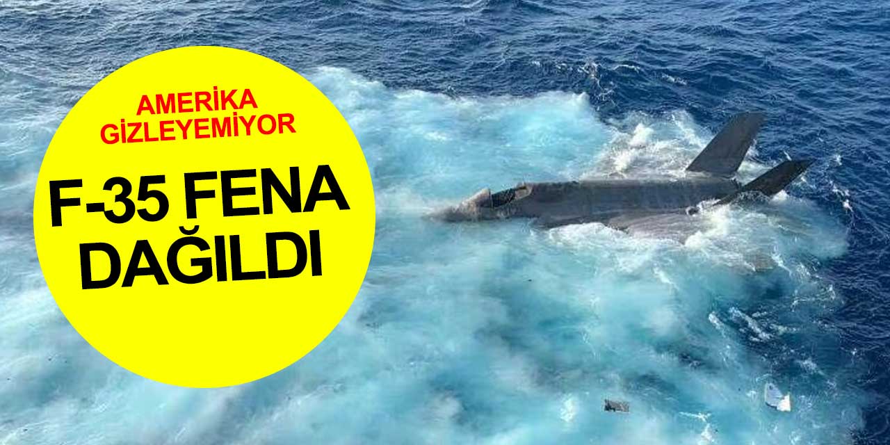 F-35'ler Amerika'nın başına bela oldu! Yine kaza yaptı