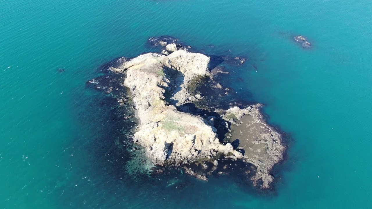 Burası Beykoz açıklarındaki Eşşek Adası