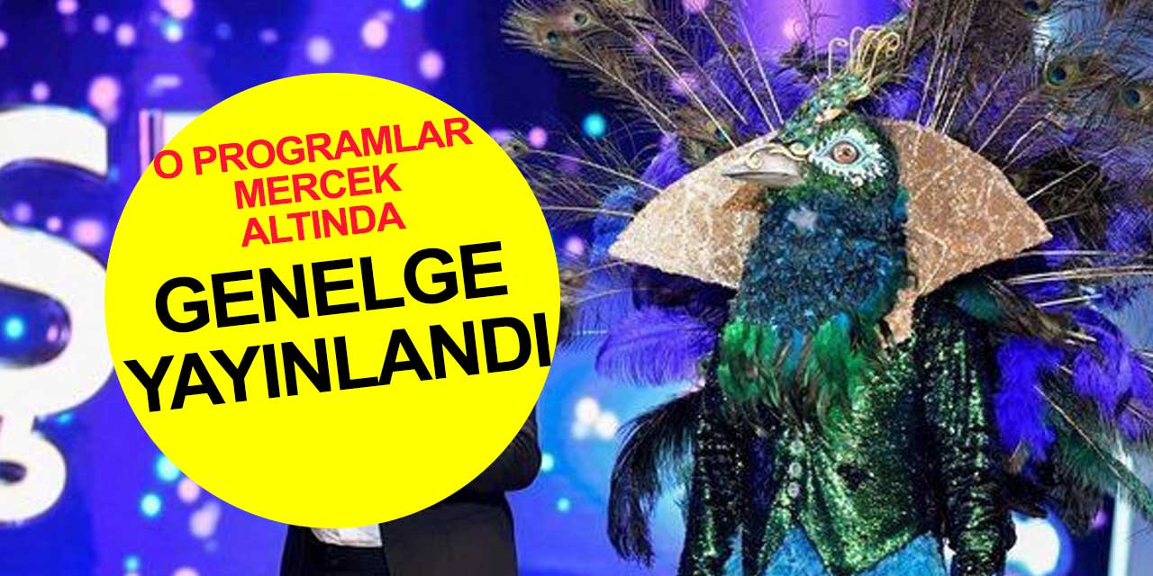 Maske Kimsin Sen tartışması genelgeye dönüştü