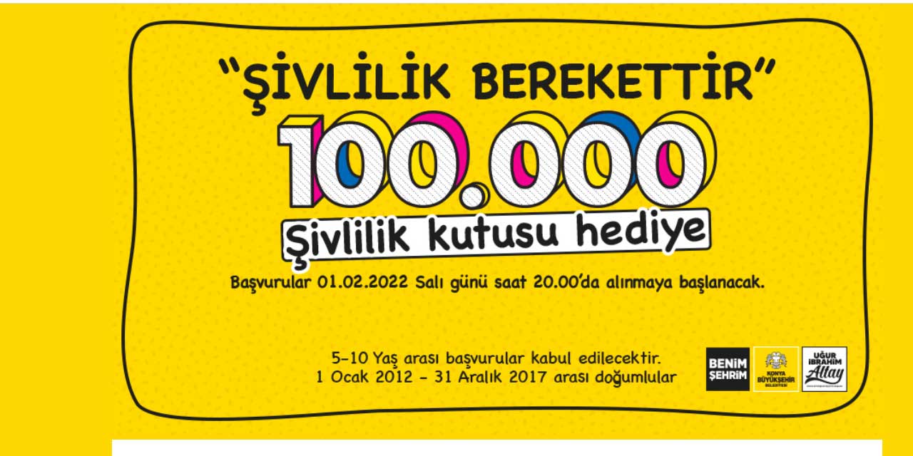 Beklenen an geliyor 2022 Şivlilik başvuruları başlıyor! Konya Büyükşehir Belediyesi geri sayımı sürüyor