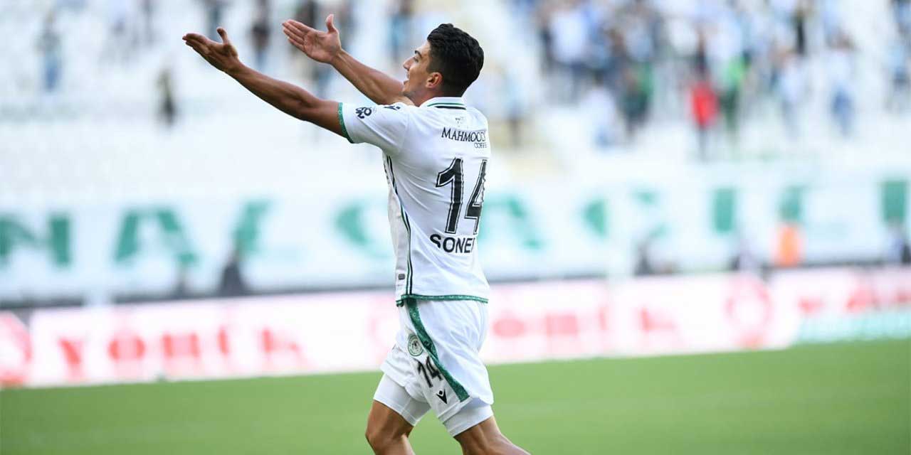 Konyaspor'un başarılı oyuncusu Soner Dikmen'in grafiği oldukça yüksek
