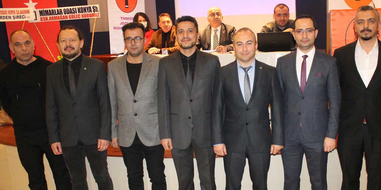 Jeoloji Mühendisleri Odası Konya Şubesi yönetiminde görev dağılımı yapıldı