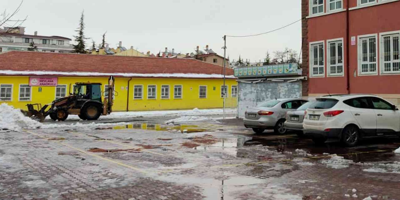 Konya Meram’da okullar yeni döneme hazır