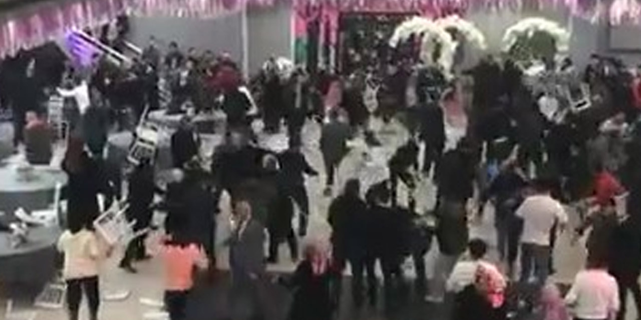 Düğünde başlayan kavga sokağa taştı! 24 yaralı
