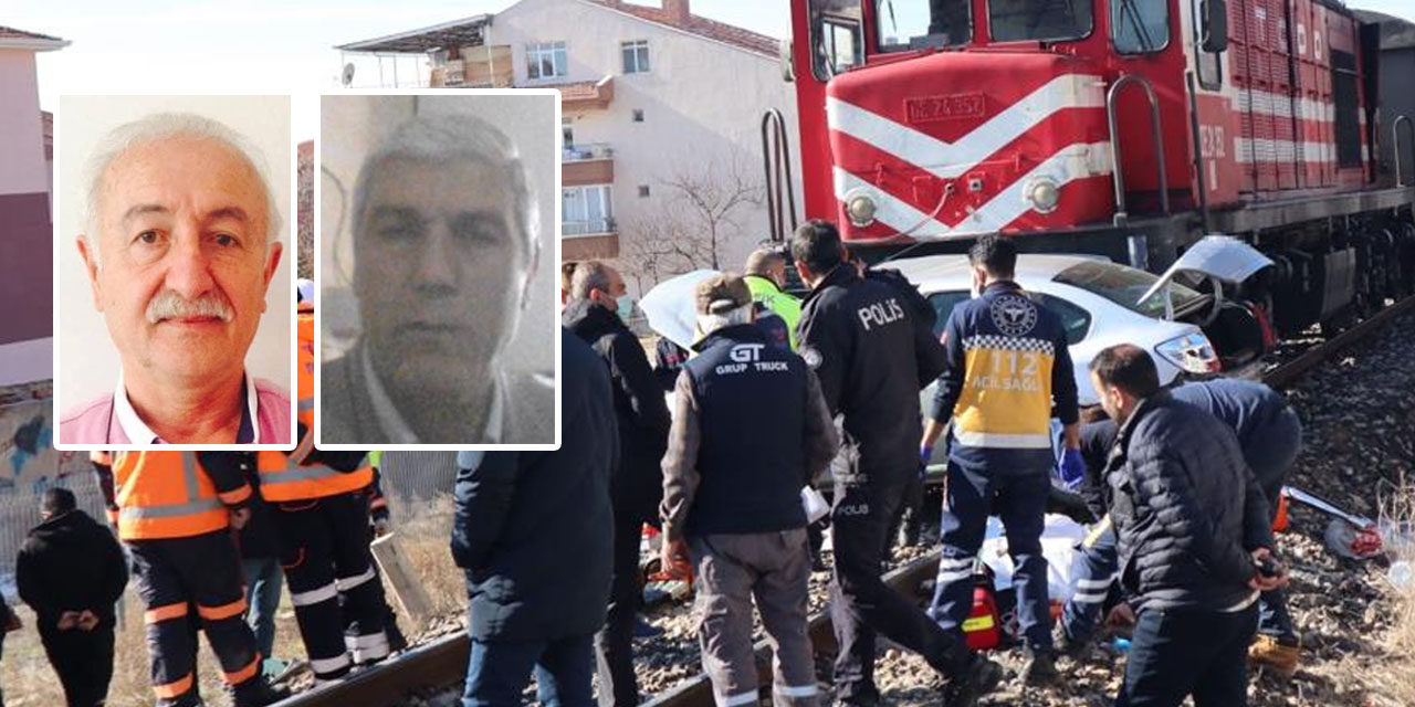 Ankara'da trenin sürüklediği araçta 2 kişi öldü