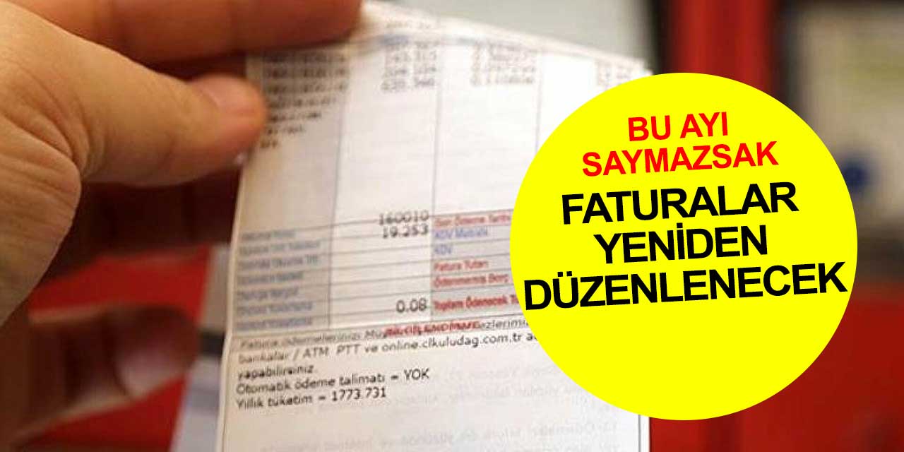Elektrik faturalarında yeni adım atılıyor