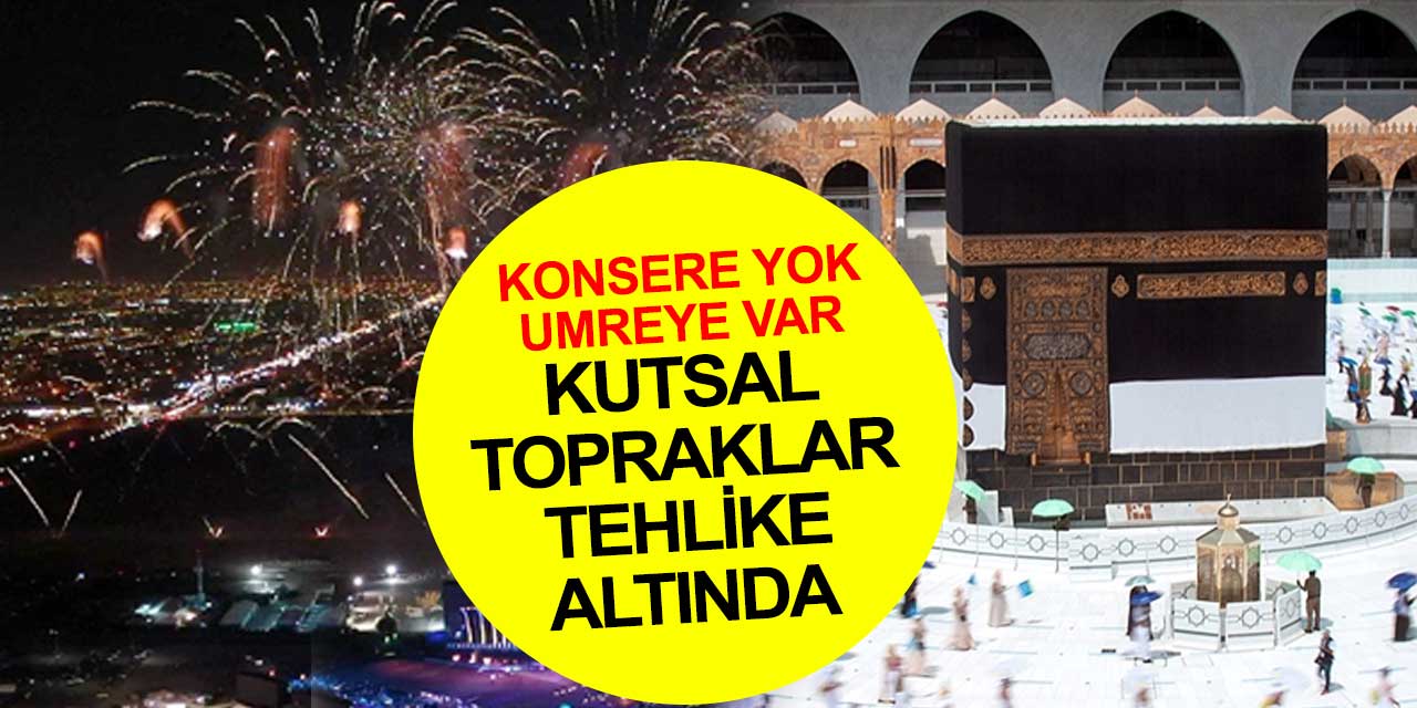 Suudi hükümetinin iki yüzlülüğü: Kutsal topraklarda test olmadan konser yaptılar umreye test istiyorlar