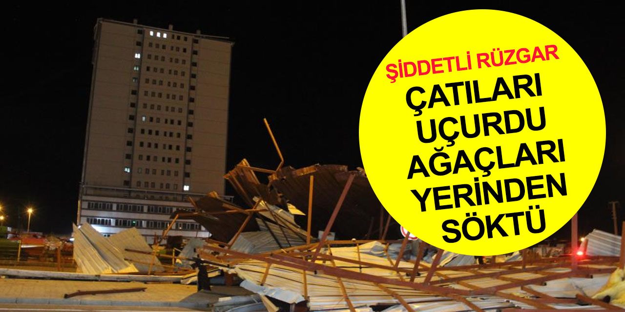 Şiddetli rüzgar Karaman'ı birbirine kattı! Konya yolunda ulaşım durdu