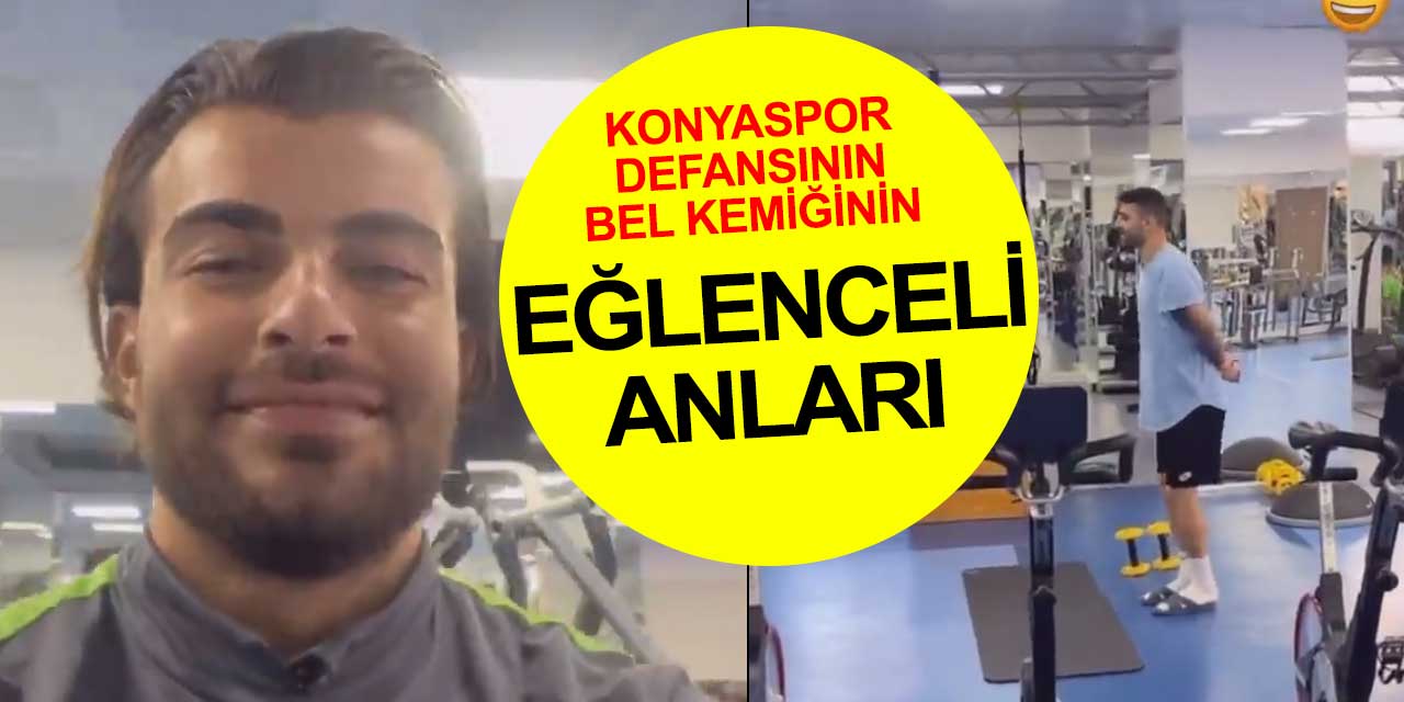 Konyaspor defansının iki önemli isminin eğlenceli anları