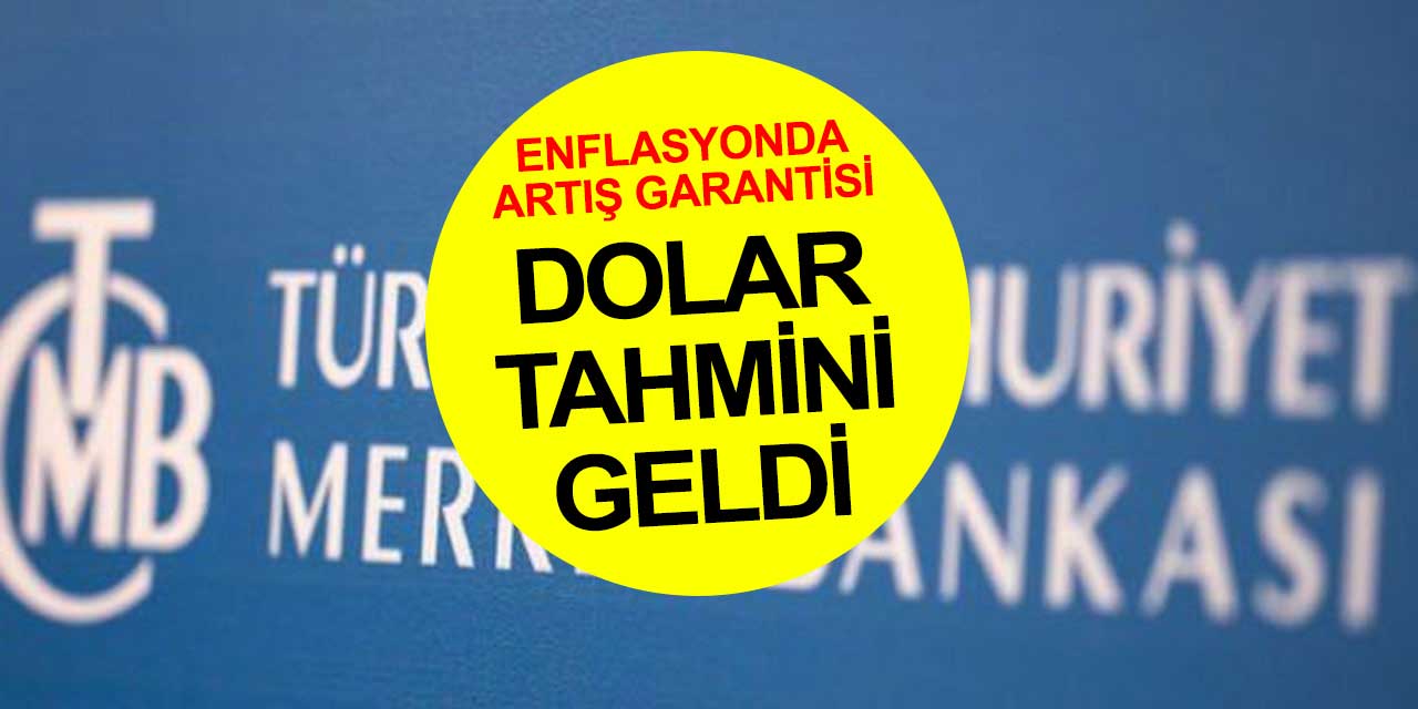 Merkez Bankası açıkladı: 2022 yılında dolar ne kadar olacak? Enflasyon tahmini nerelerde?
