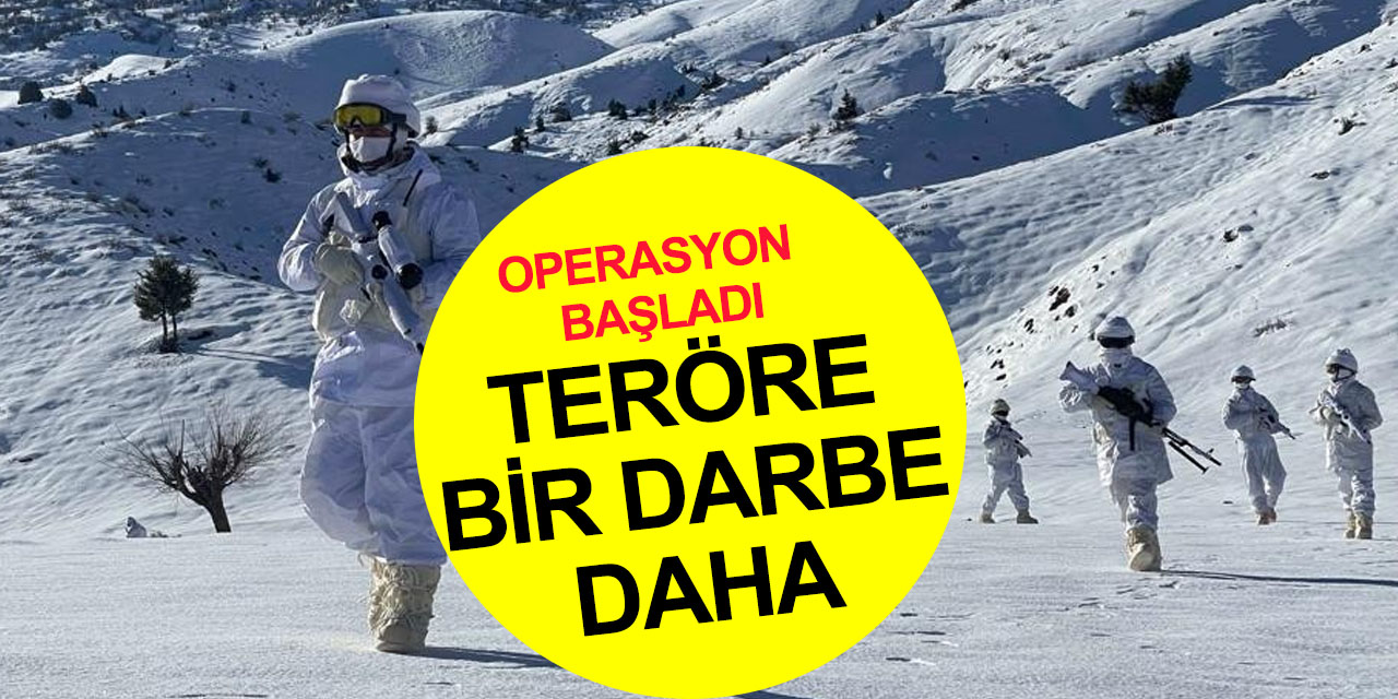 Eren Kış-24 operasyonu başladı! Tattik 'ara-bul-yok et!'